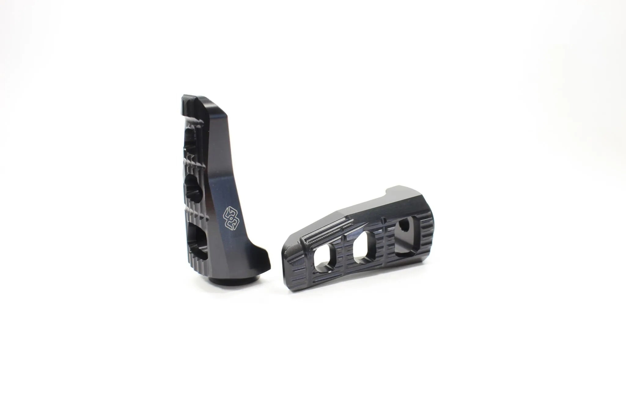 Gilles Tooling Uf20 Footpegs - Silver Aluminum Footrests
