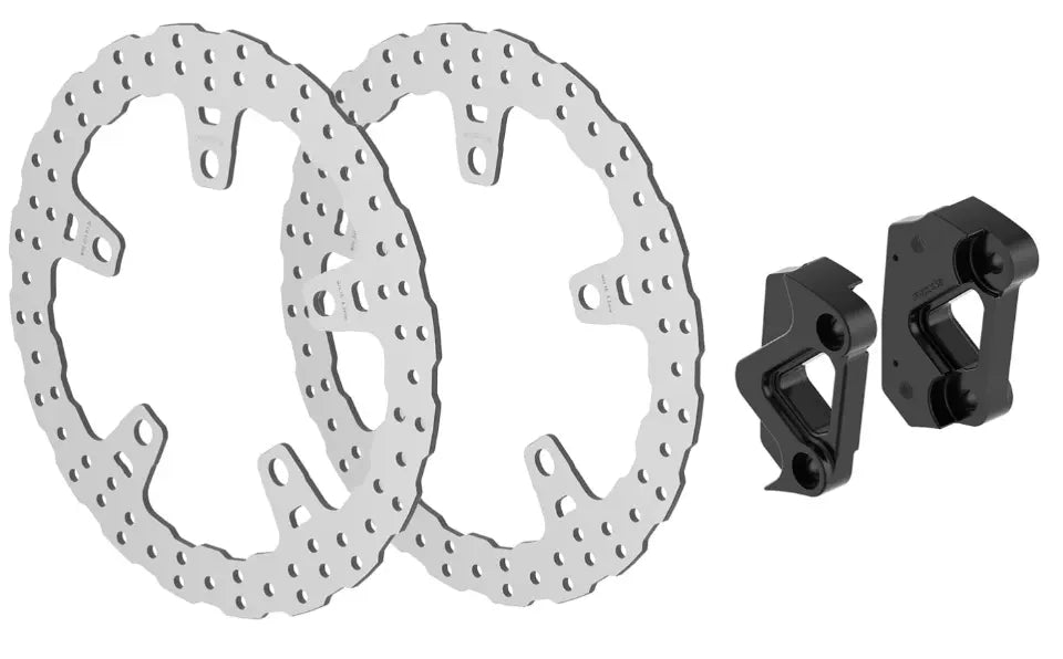 Rick's Motorcycles Wave Brake Rotor Kit 320mm - Front