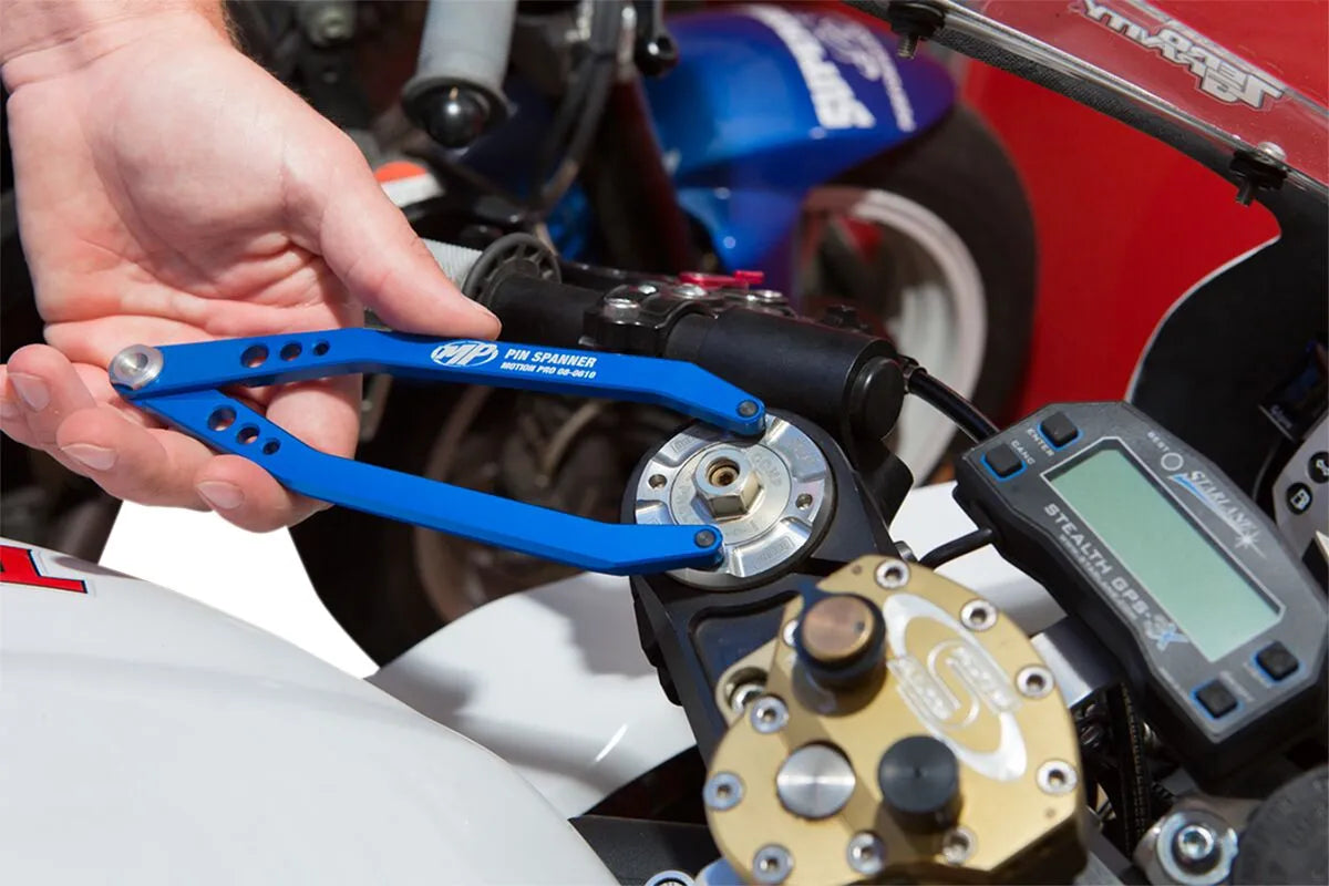 Motion Pro Blue Anodized Pin Spanner Wrench