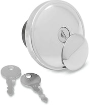 Drag Specialties Locking Gas Cap Vented Chrome