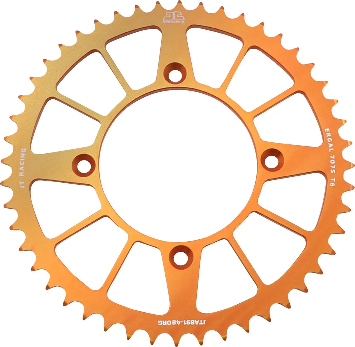Jt Sprockets Rear Sprocket - 520 Chain, 48t Aluminum