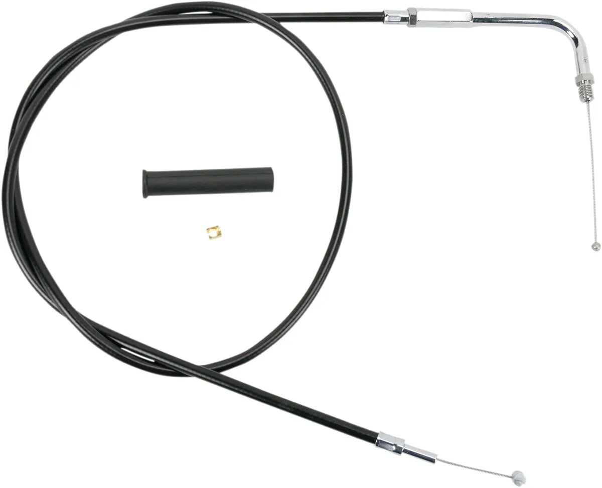 DRAG SPECIALTIES Black Vinyl Throttle Cable 48"