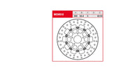Trw Round Floating Brake Rotor For Motorcycle - Front
