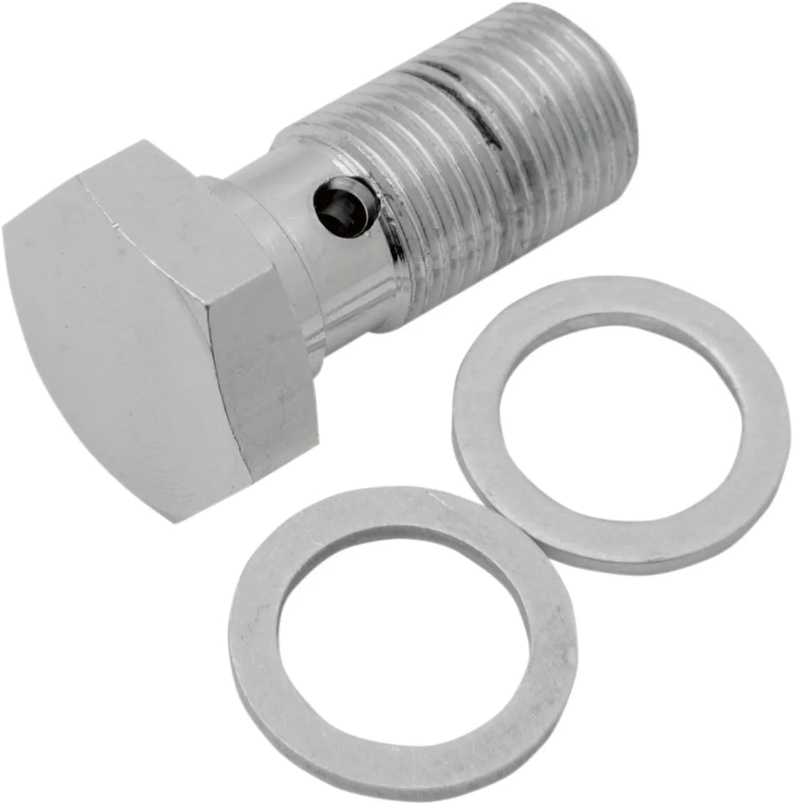 Drag Specialties Universal Chrome Steel Banjo Bolt