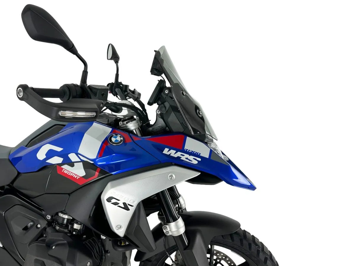 Wrs Windshield - Smoke Motorcycle Windscreen
