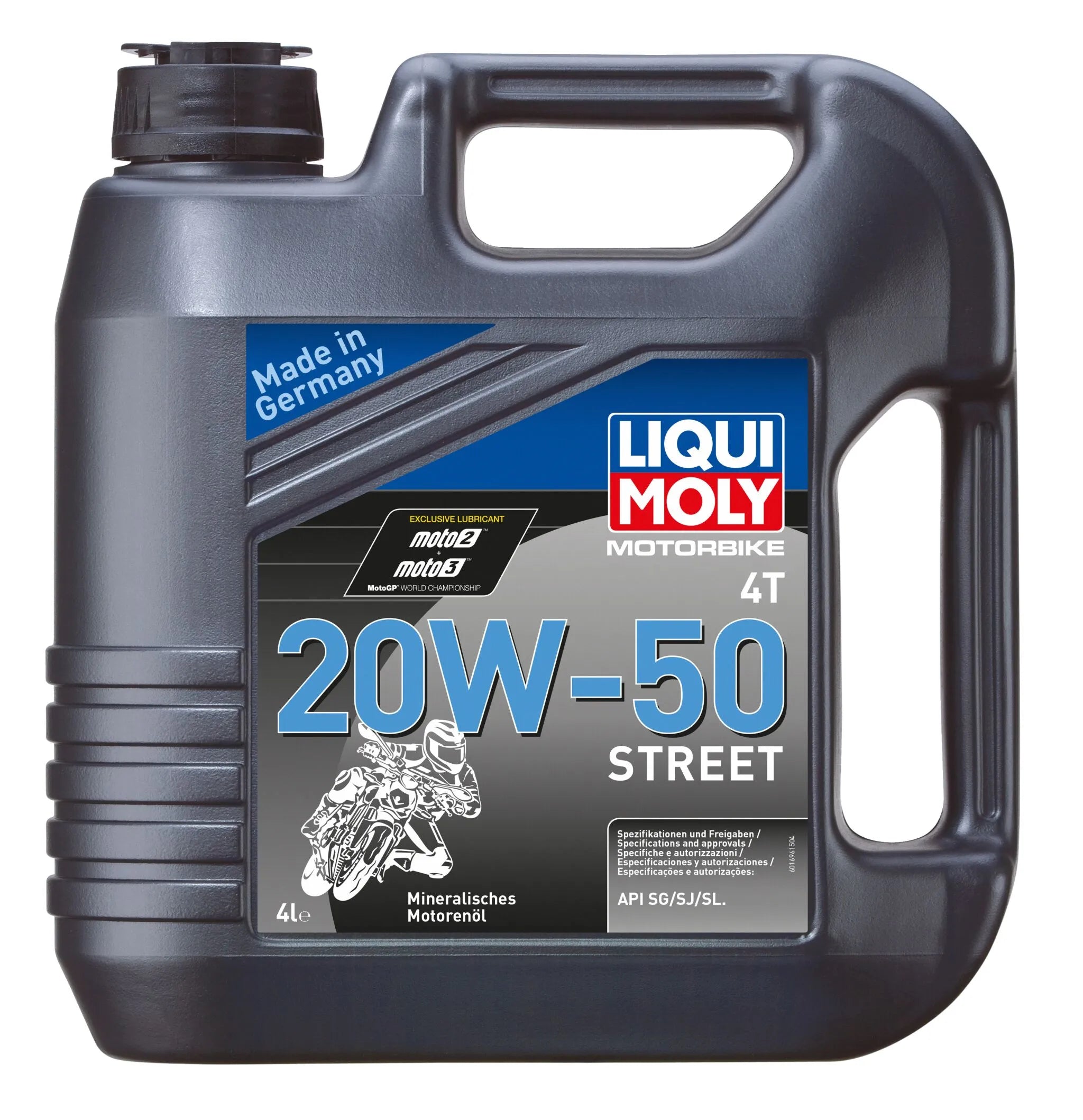 Liqui Moly 4t 20w-50 Street Engine Oil - 4 Liter