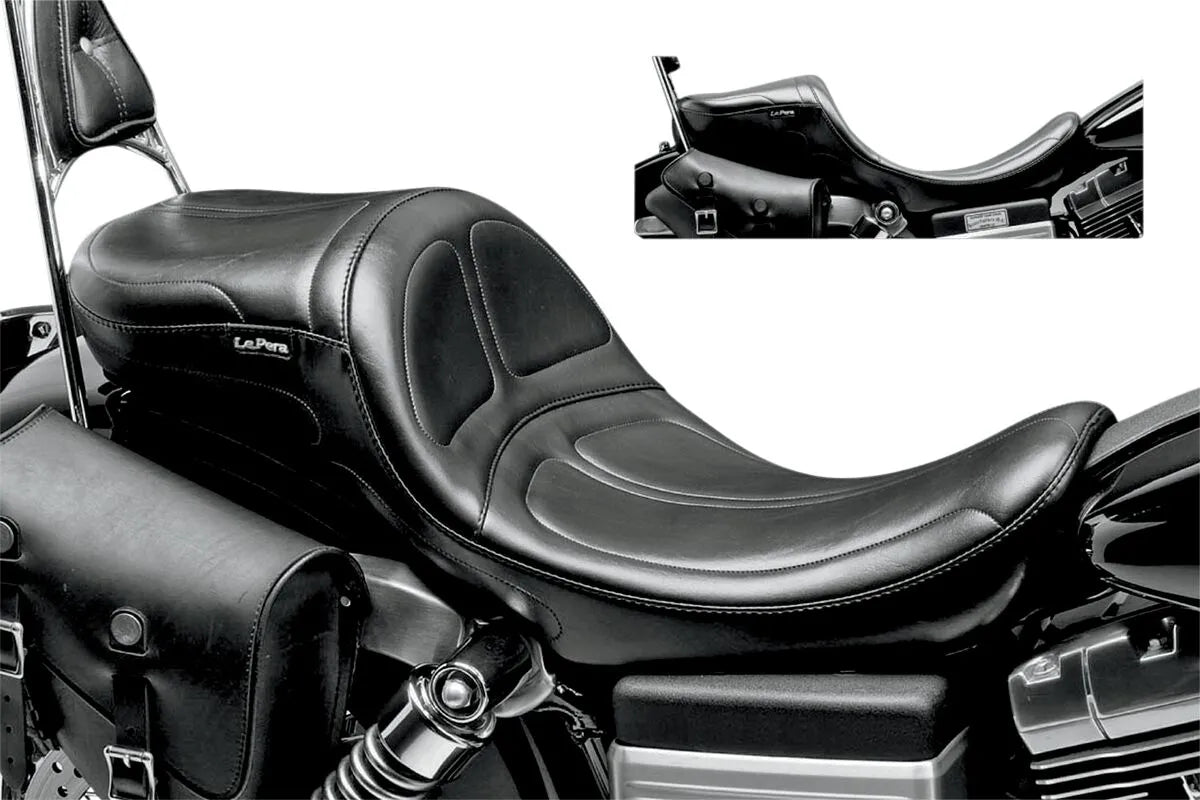 Le Pera Maverick Daddy Long Legs Seat - For Harley Davidson