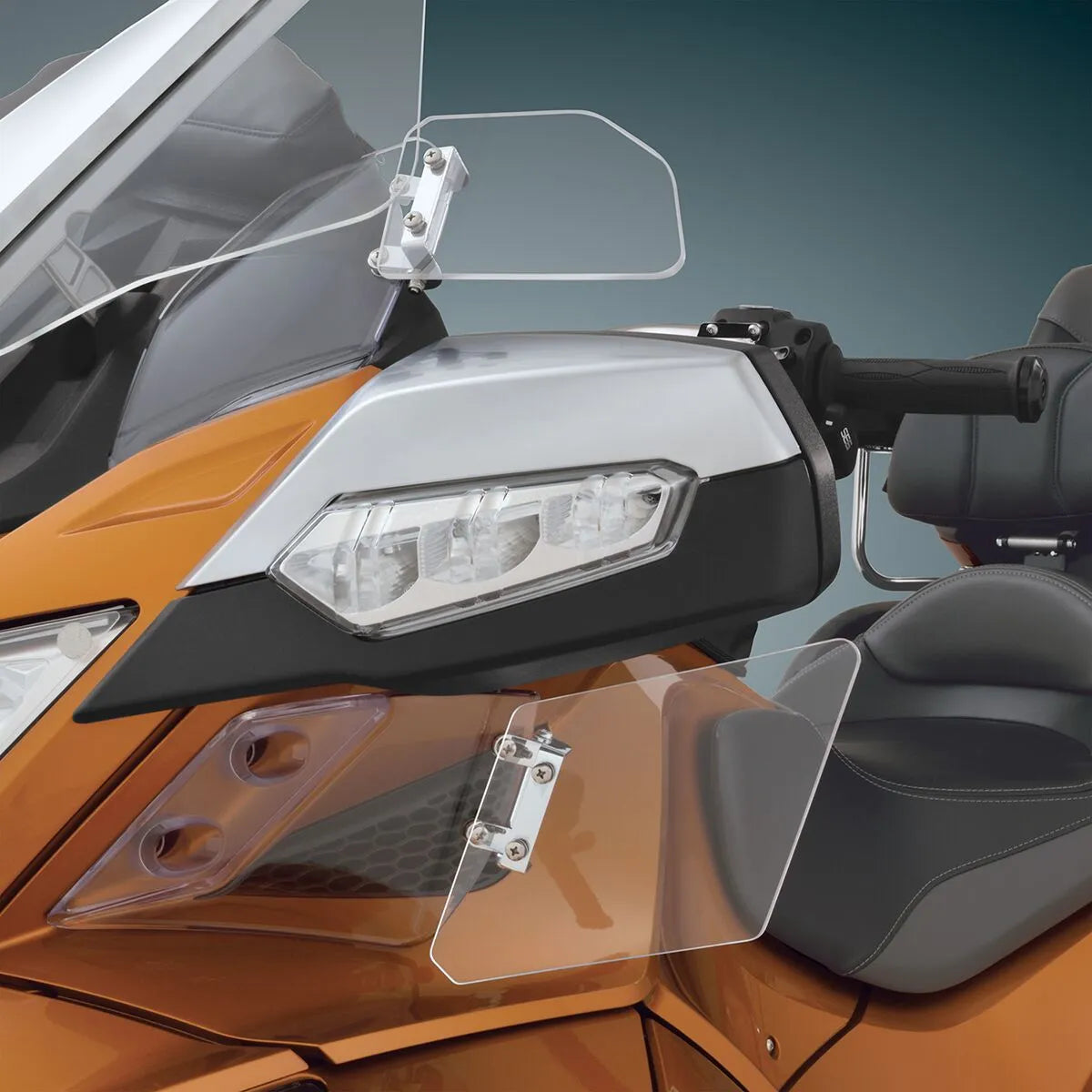 Show Chrome Air Deflectors For Oem Deflectors