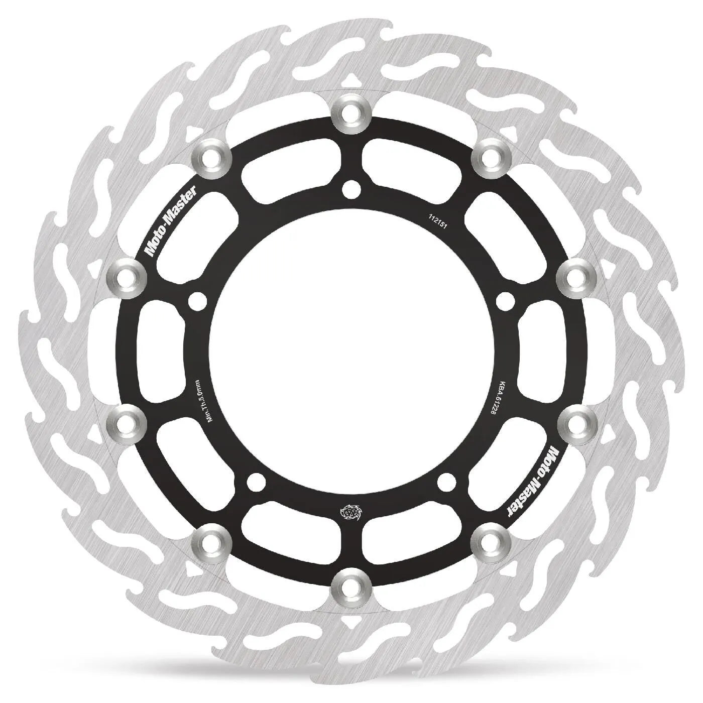 Moto-master Flame Series Floating Brake Rotor - Front