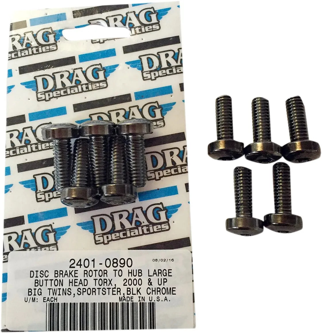Drag Specialties Disc Brake Hub Mounting Kit - Front