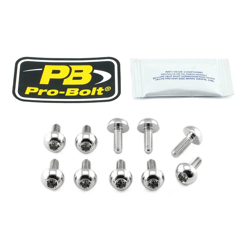 Pro Bolt Stainless Steel Brake Rotor Mounting Bolt Kit