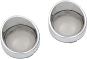 Drag Specialties Deuce Turn Signal Visor Bezel