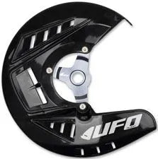 Ufo Front Disc Cover In Black Plastic