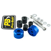 Pro Bolt Aluminium Bar Ends - Blue
