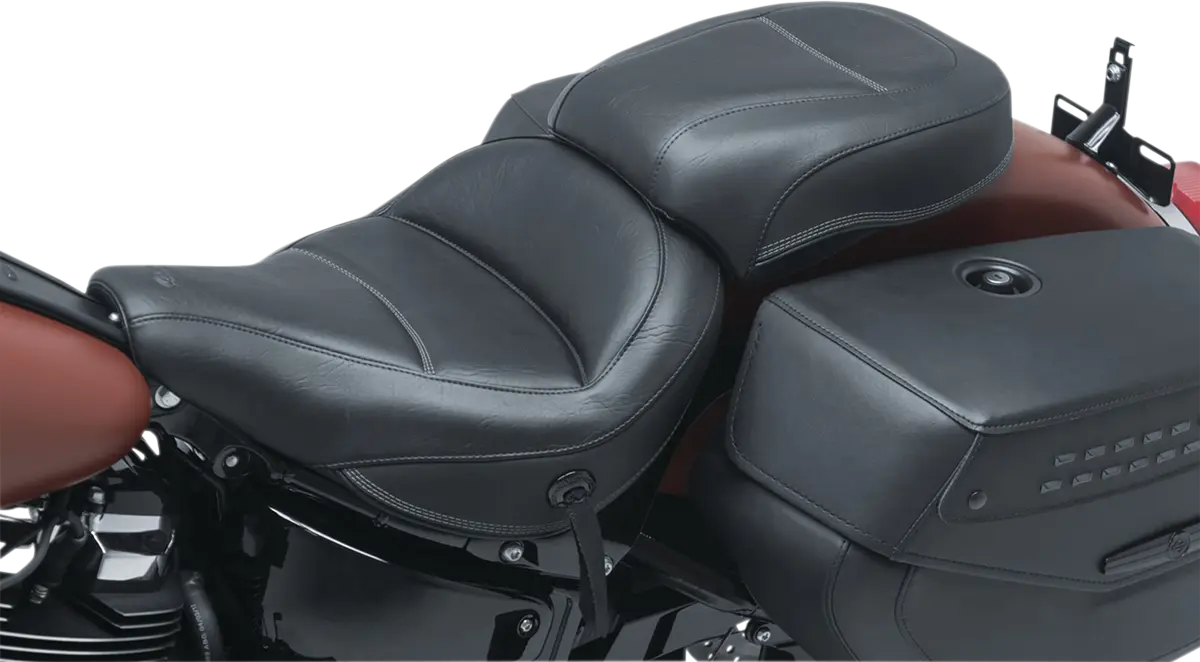 Mustang Max Profile Touring Seat - For Harley Davidson