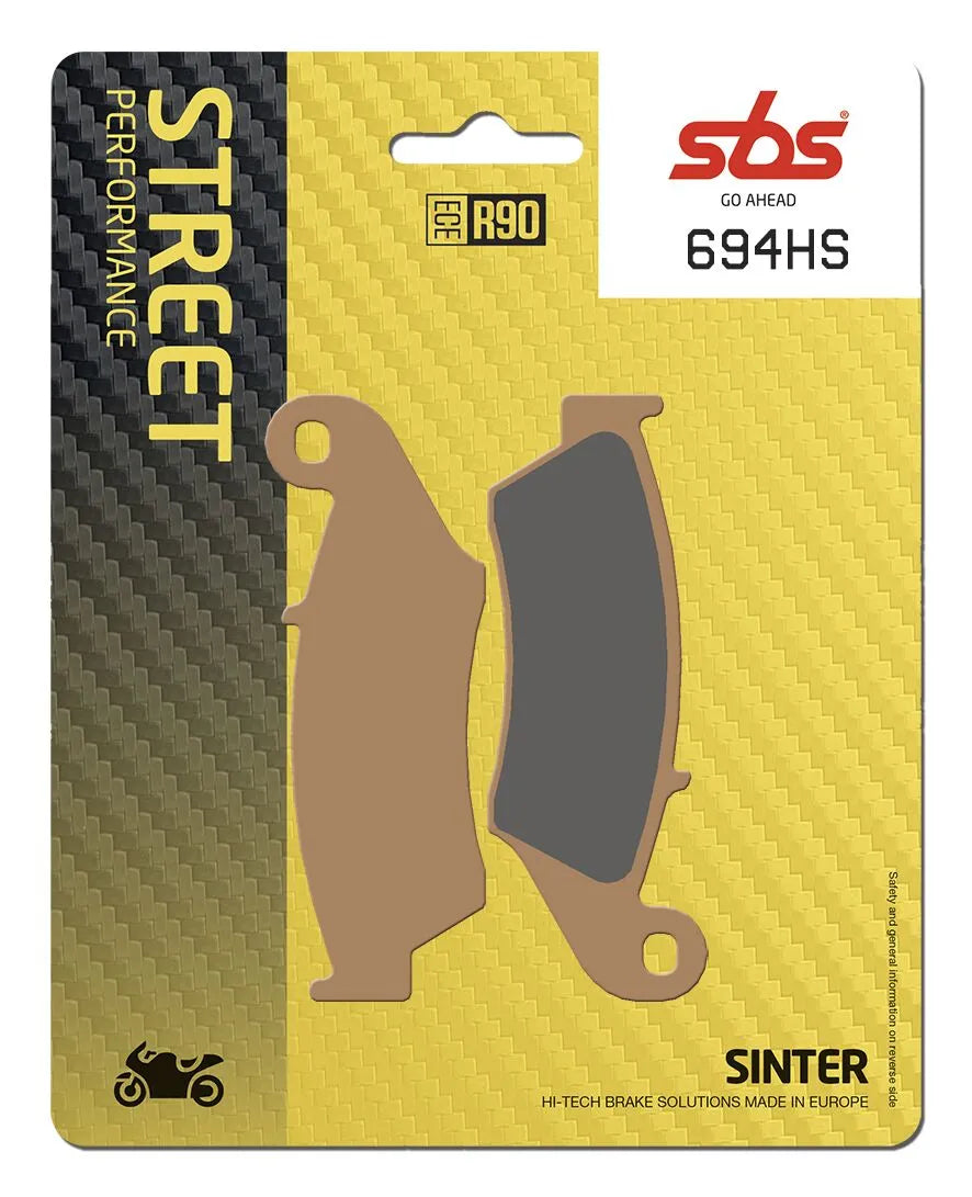 Sbs Hs Street Excel Sintered Front Brake Pads Set - Front