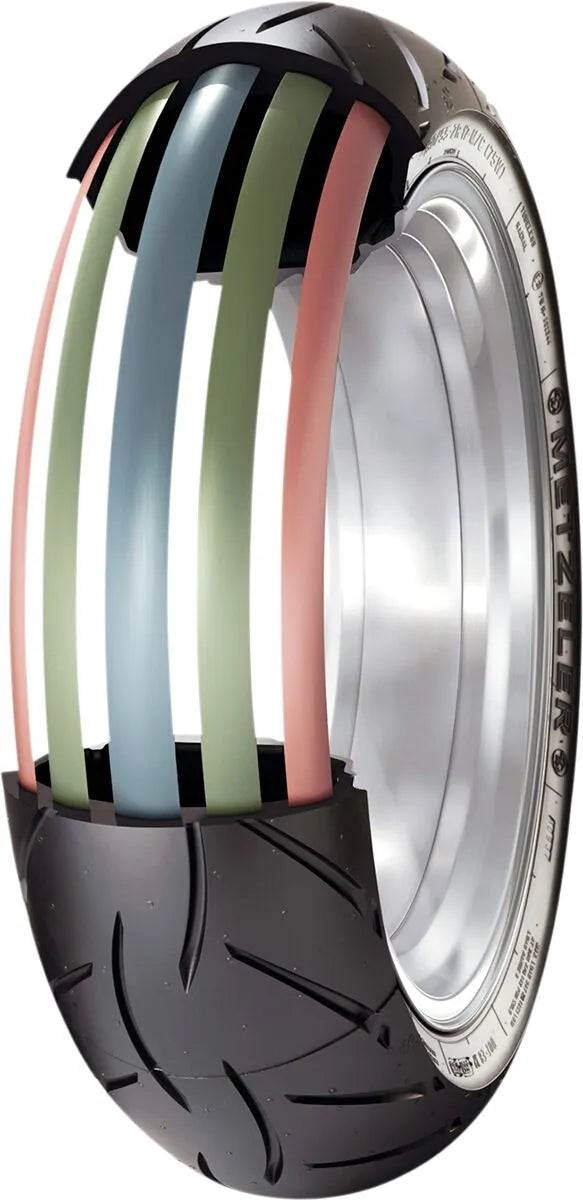 Metzeler Sportec M5 Interact Tire 160/60zr17 Rear