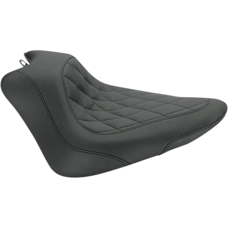 Mustang Wide Tripper Solo Seat - For Harley Davidson