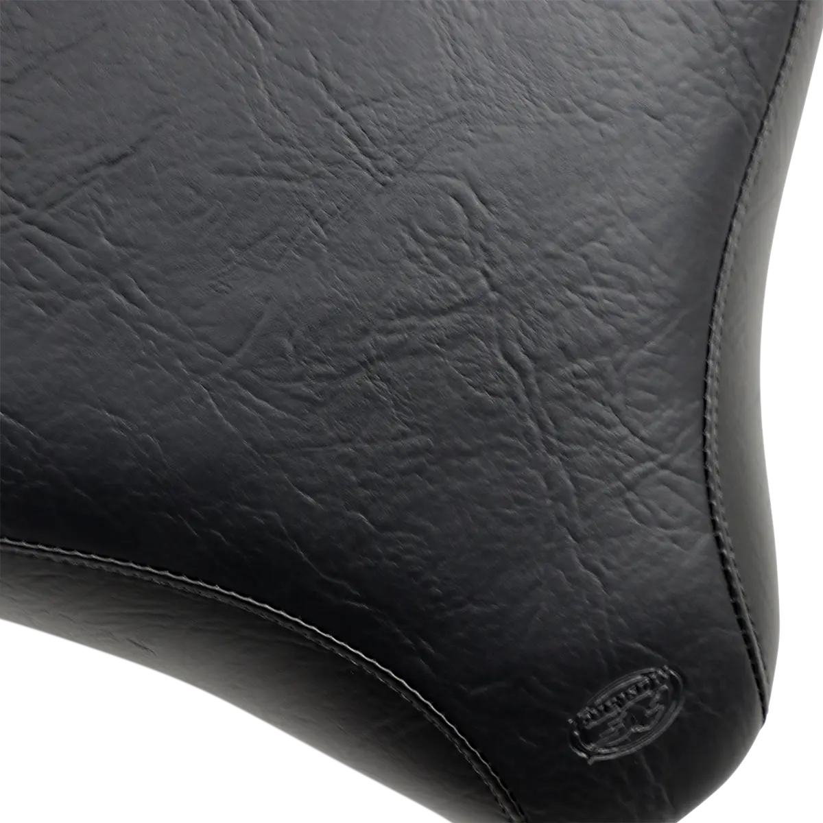 Mustang Wide Vintage Solo Seat - For Harley Davidson