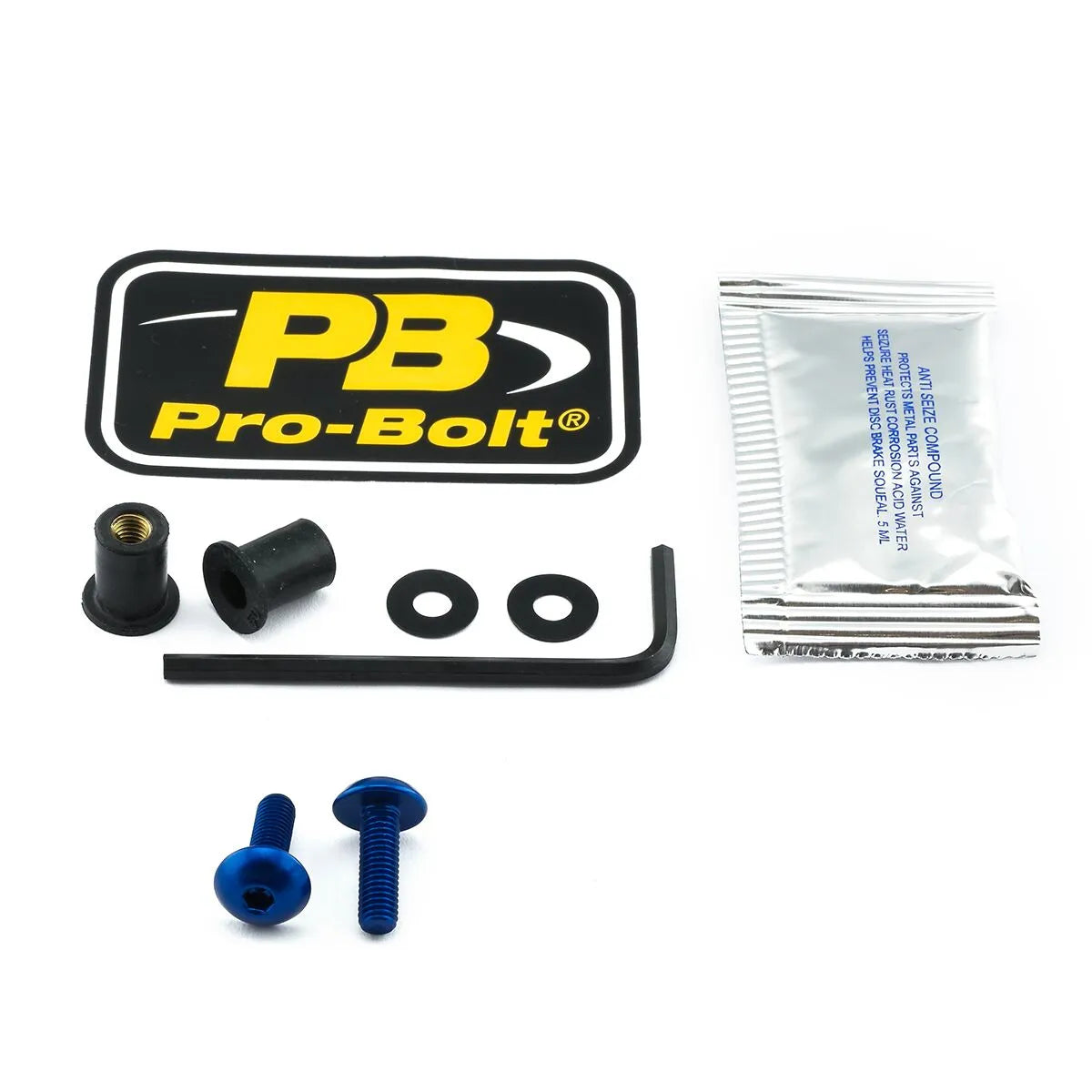 Pro Bolt Aluminium Screen Bolt Kit