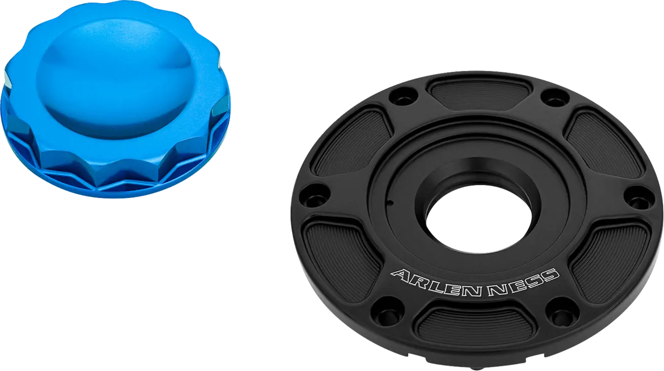 Arlen Ness 12 Point Gas Cap - Cnc Billet Aluminum