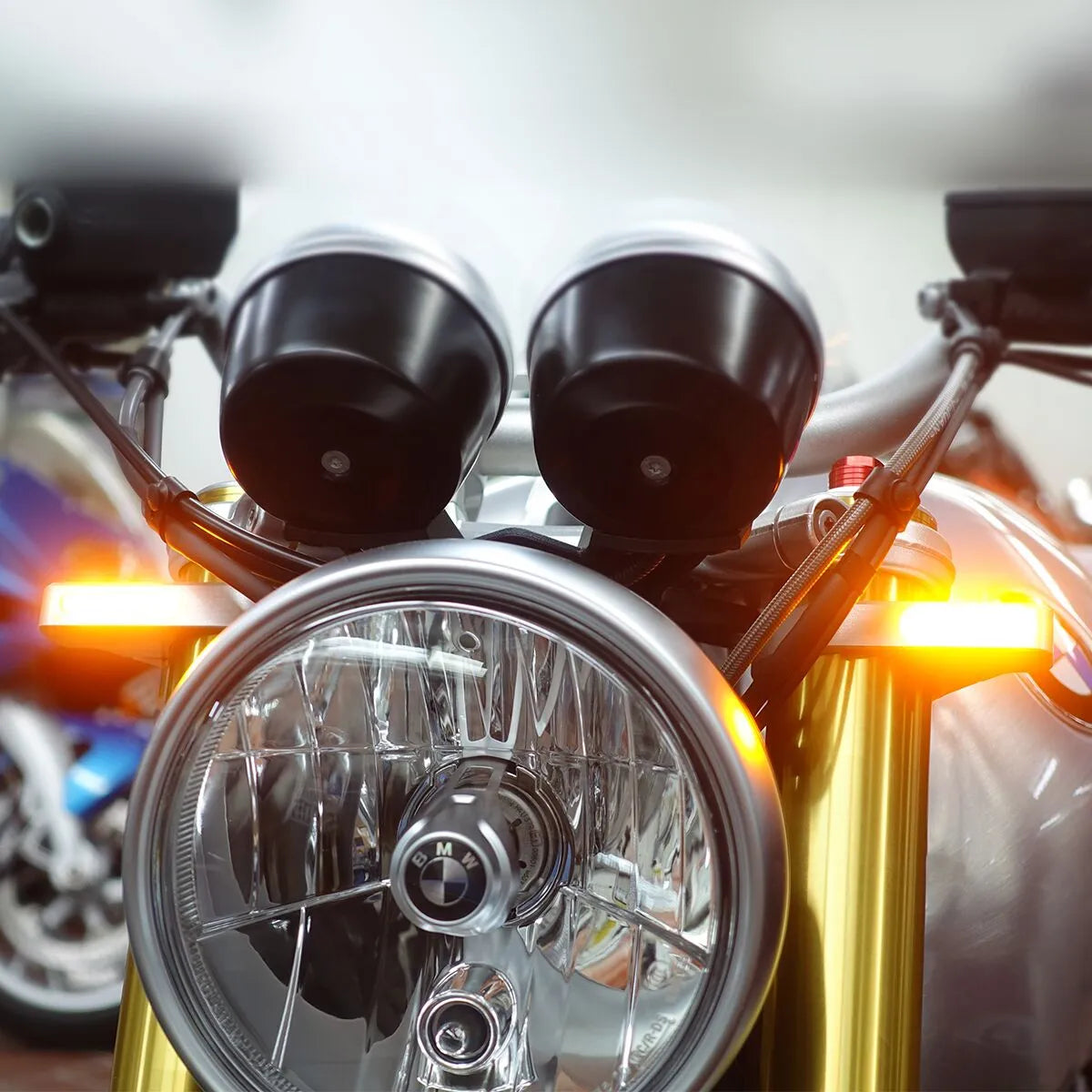 Heinz Bikes Led Turn Signals For Forks (39-41mm)