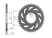 Sunstar Steel Rear Sprocket - 525 Chain, 49t
