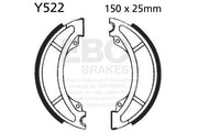 Ebc Standard Brake Shoes - Organic Base - Front