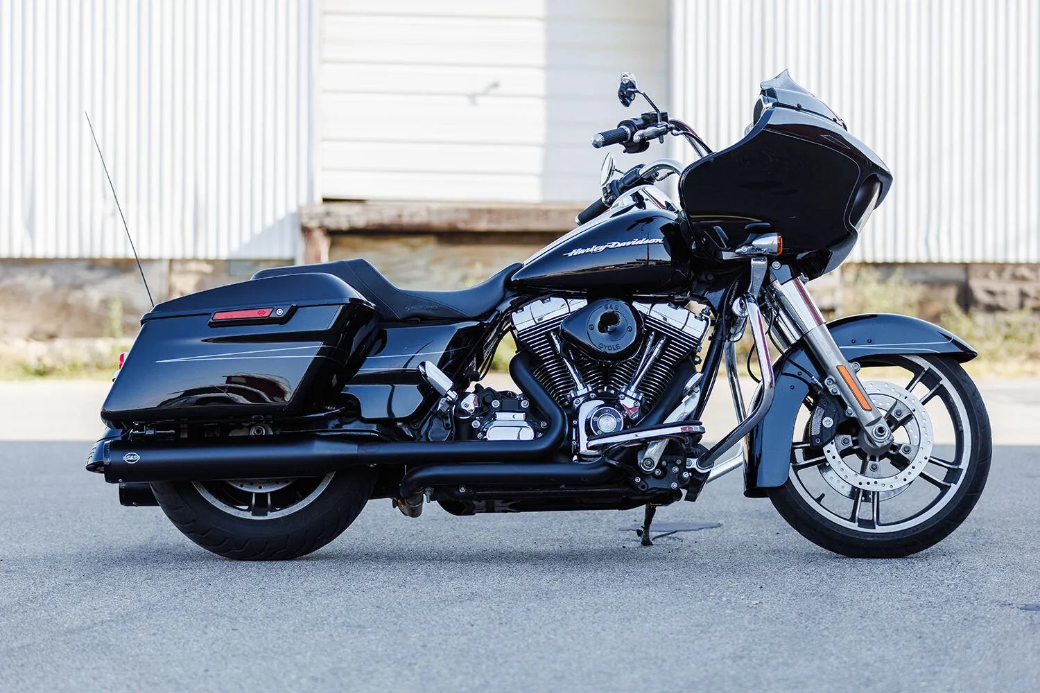 S&s Cycle Gnx Slip-on Mufflers - Aggressive Tone
