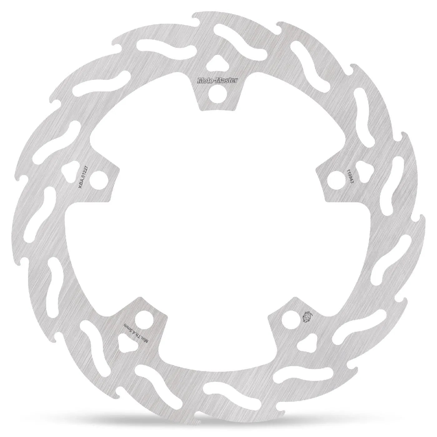 Moto-master Flame Series Fixed Brake Rotor - Rear