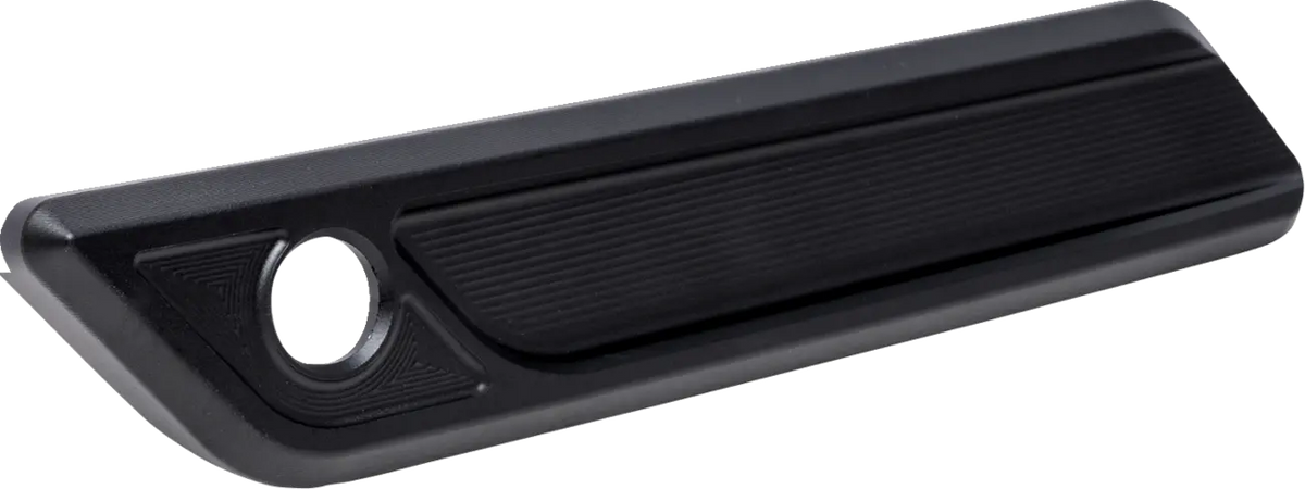 Kodlin USA Saddlebag Latch Covers Billet Aluminum Black