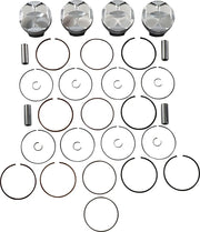 Je Pistons JE Series Piston Kit for 69mm Bore 13.1:1 Compression