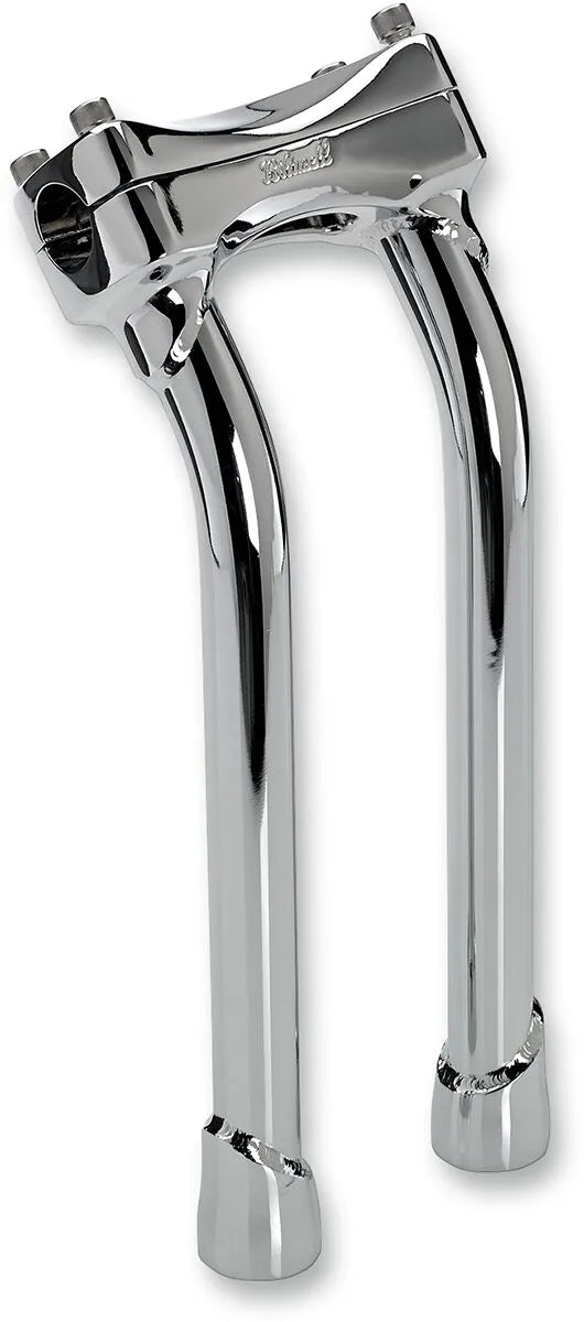 Biltwell Murdock 1" Handlebar Risers - Chrome Steel