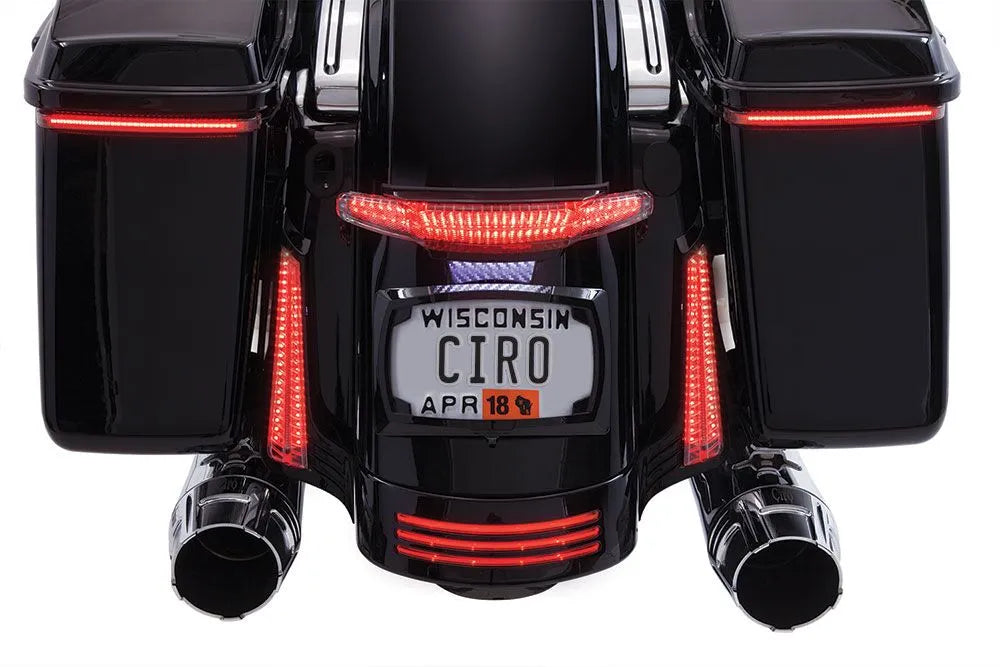 Ciro Latitude Led Taillight & License Plate Mount