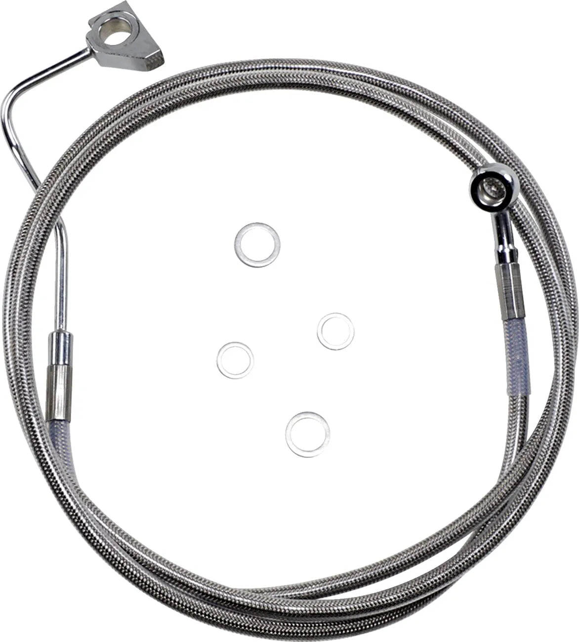 Drag Specialties Extended Brake Line Kit For Abs Models