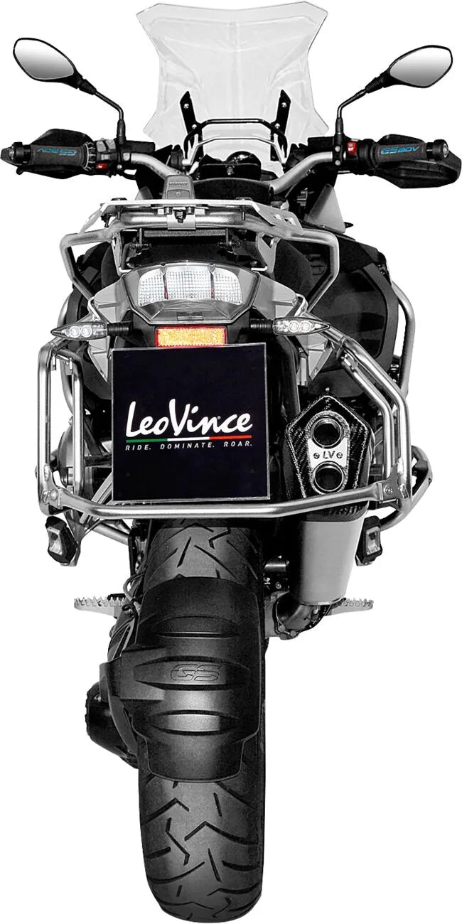 Leovince Lv-12 Slip-on Muffler - Stainless Steel - ECE Street Legal Approved