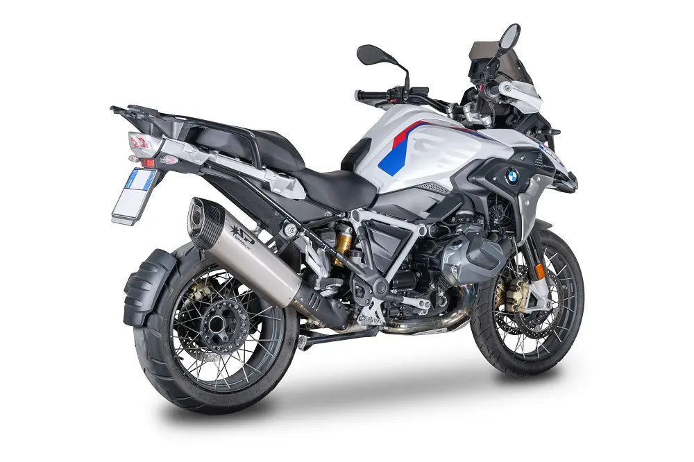 Spark Fighter Slip-on Muffler With Titanium Body - ECE Street Legal Approved
