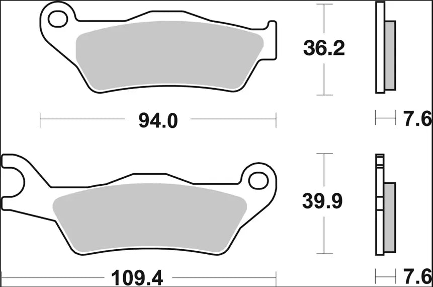 Brembo Genuine Carbon Ceramic Prime Line Brake Pad