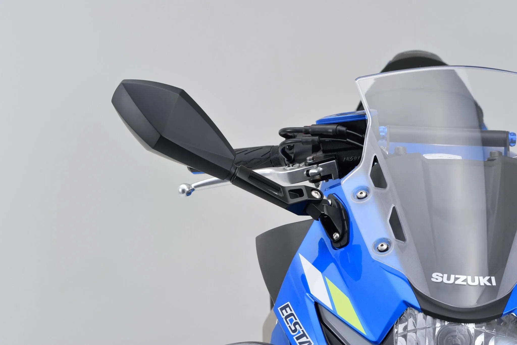 Daytona Aluminum Abs Mirror - Black