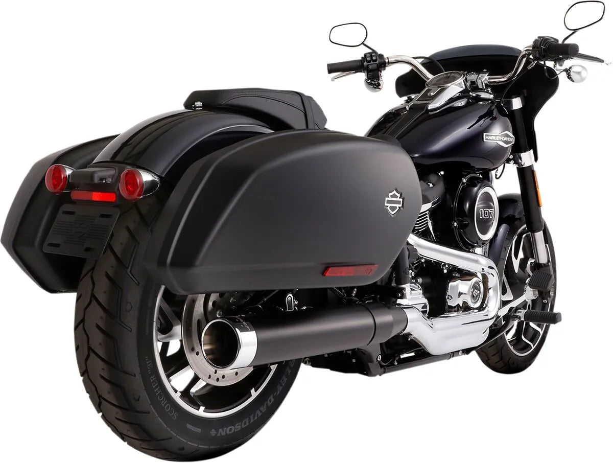 Rinehart Racing 4" Slip-on Muffler For Softail Sport Glide