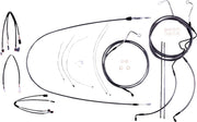 Magnum Shielding KARBONFIBR Handlebar Installation Kit Ape Hanger