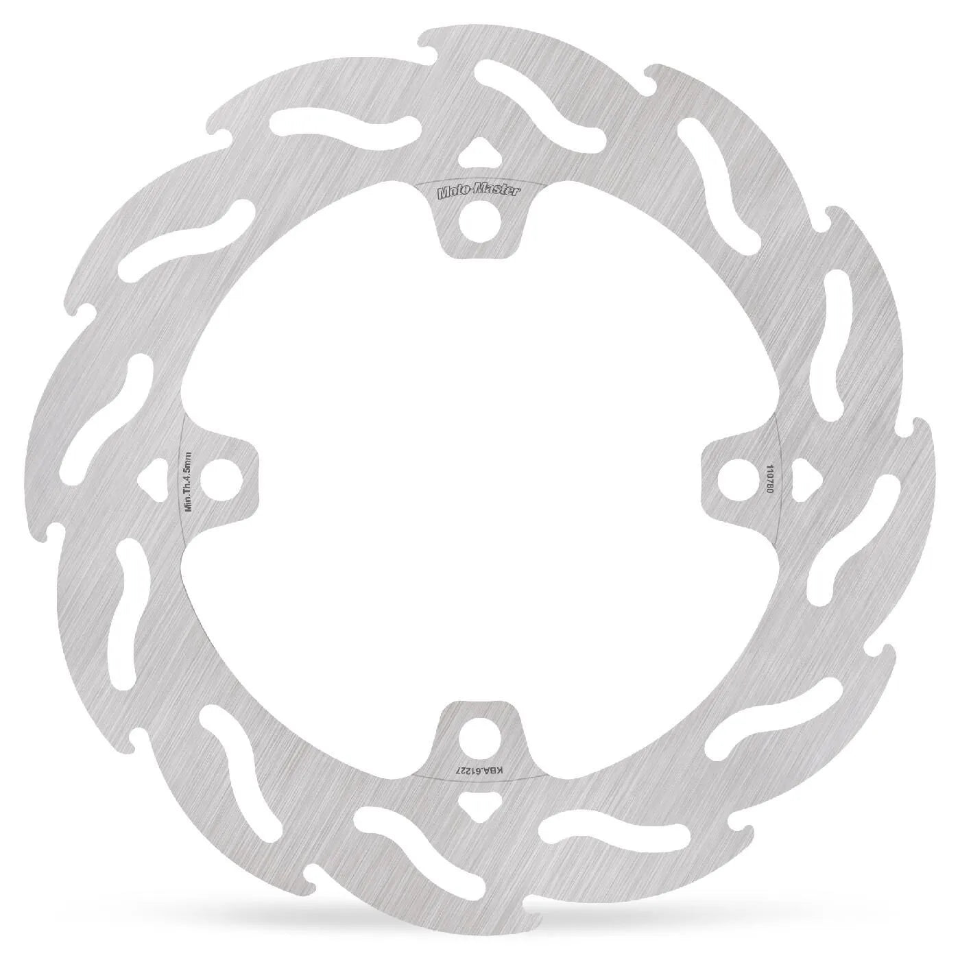 Moto-master Flame Series Fixed Brake Rotor - Rear