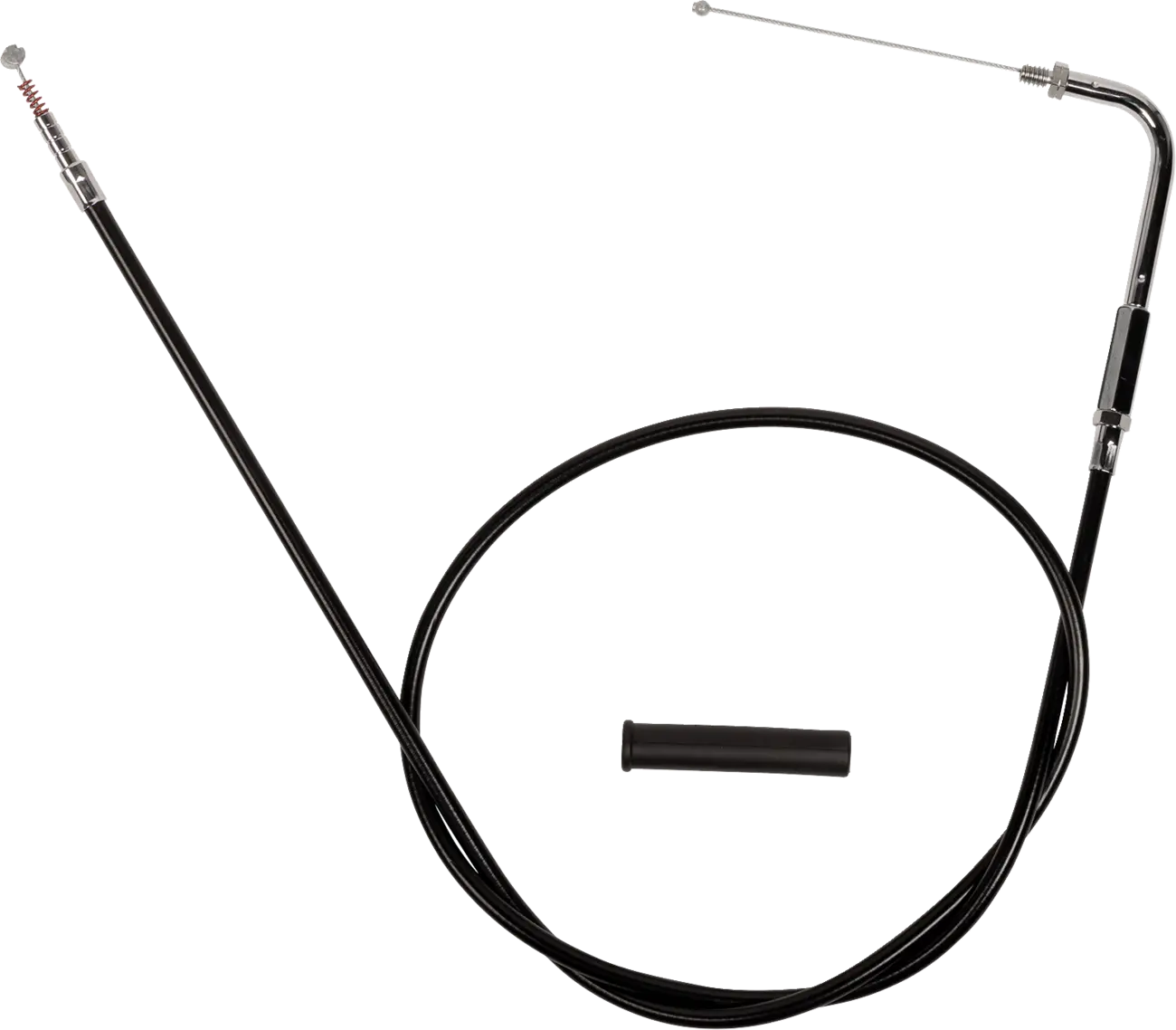 Drag Specialties Black Vinyl Idle Cable 42-inch Housing