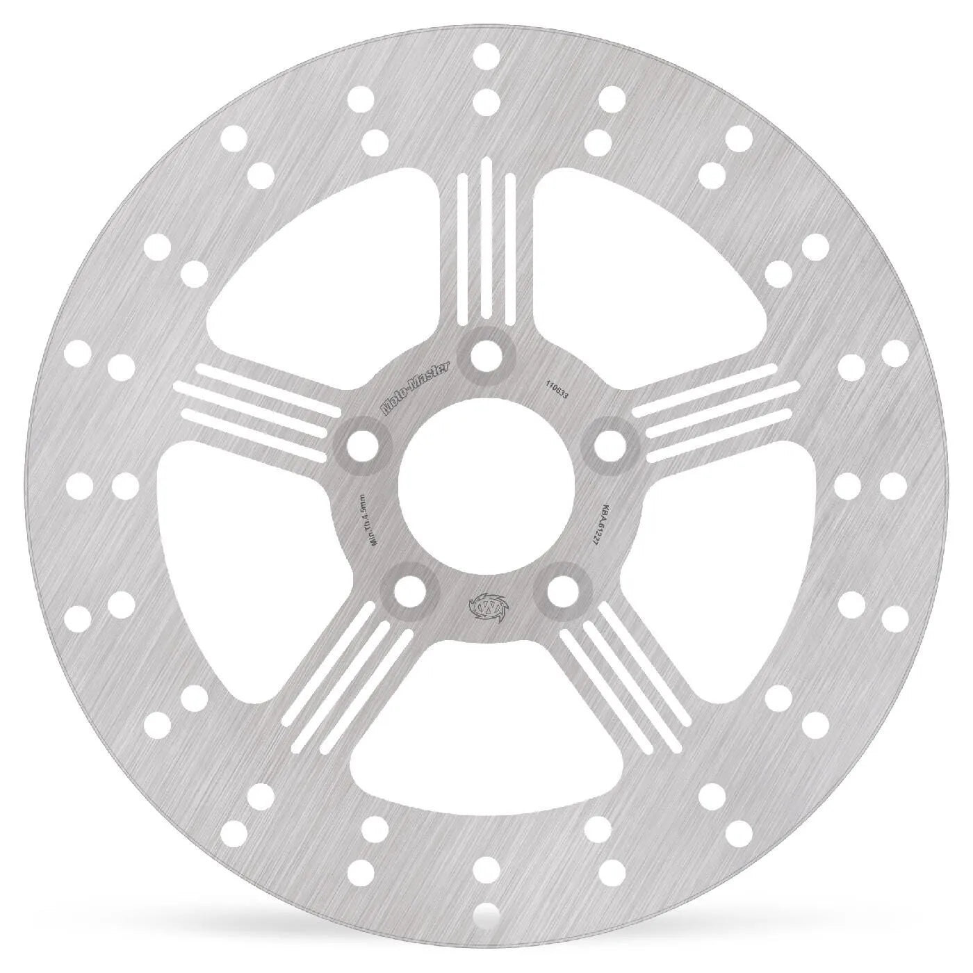 Moto-master Custom Series Fixed Rotor For Superior Braking - Front