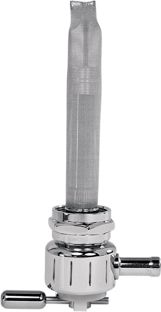 Pingel Power-Flo 6000 Series Grooved Fuel Valve Chrome 22mm