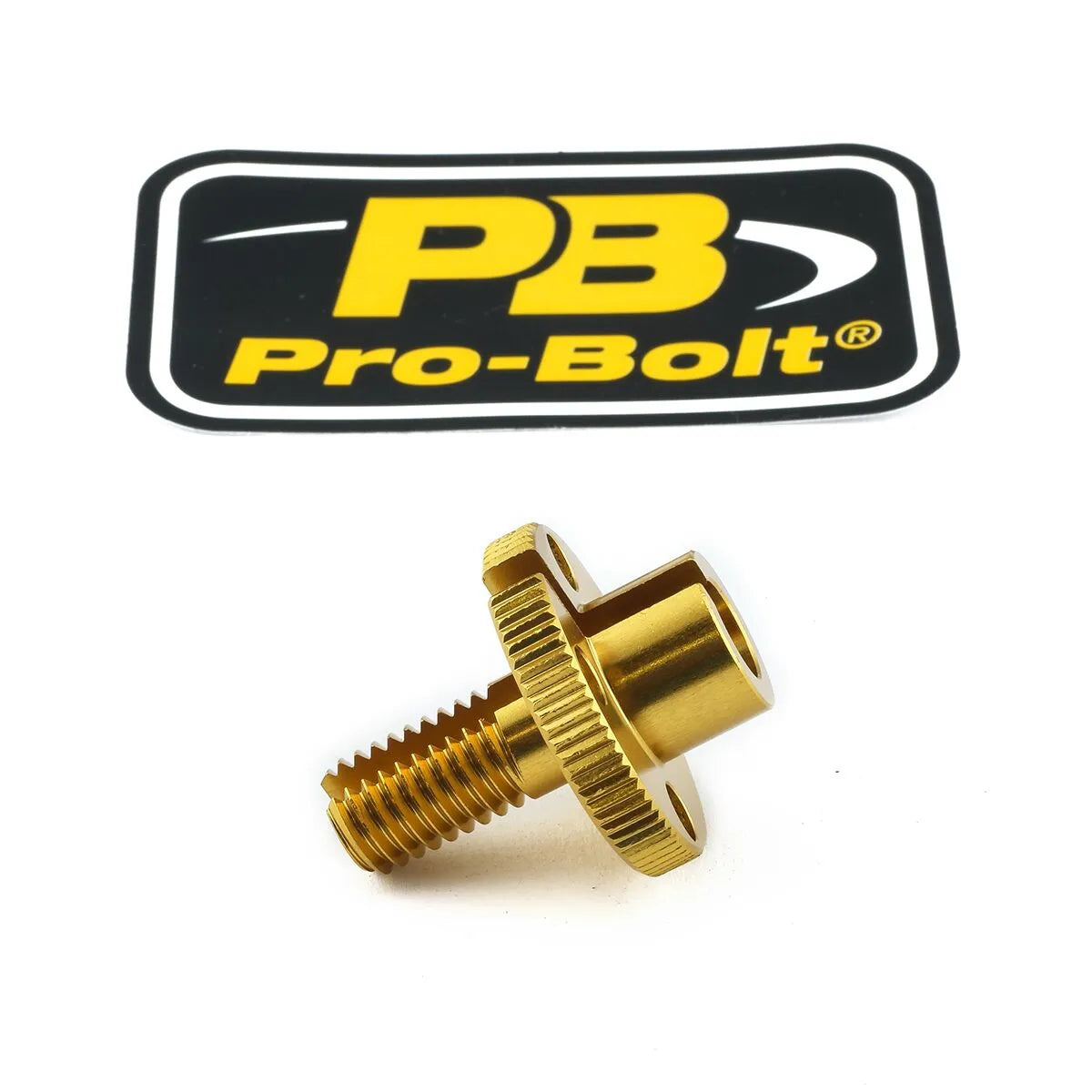 Pro Bolt Aluminium Cable Adjuster - Gold