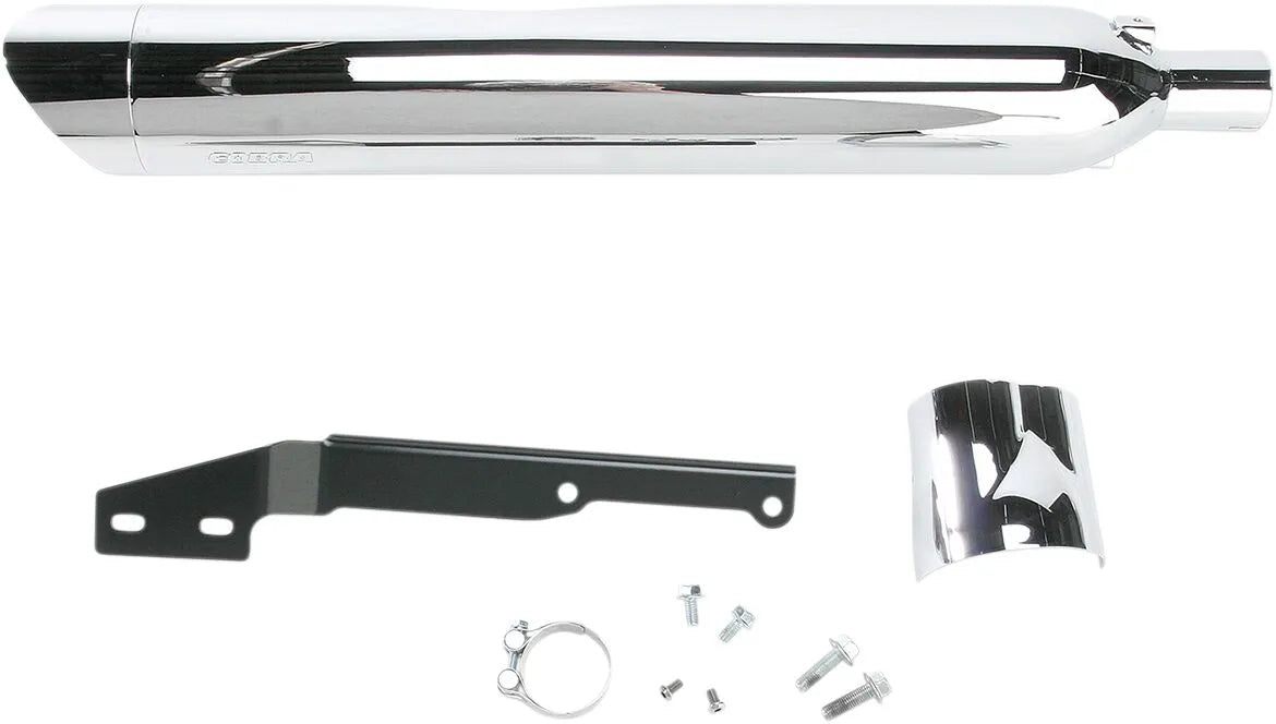 Cobra 4" Slip-on Muffler For Enhanced Motorcycle Performance