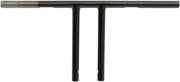 Drag Specialties 1" Gloss Black Steel T-bar Handlebar