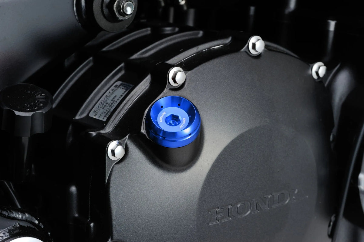 Daytona Bullet Oil Filler Cap M24xP3.0 Blue