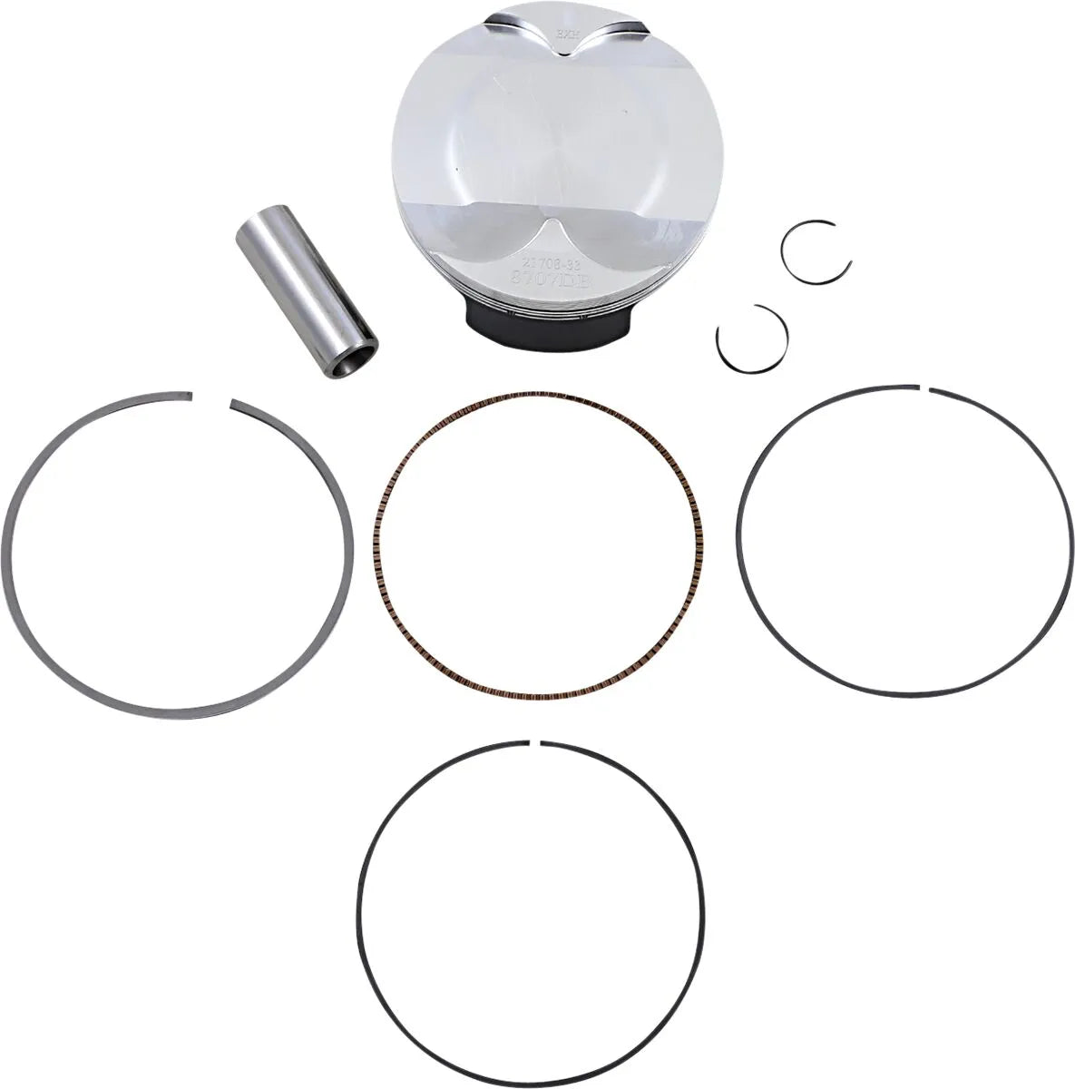 Wossner Piston Kit - 4-stroke, 95.01mm Bore